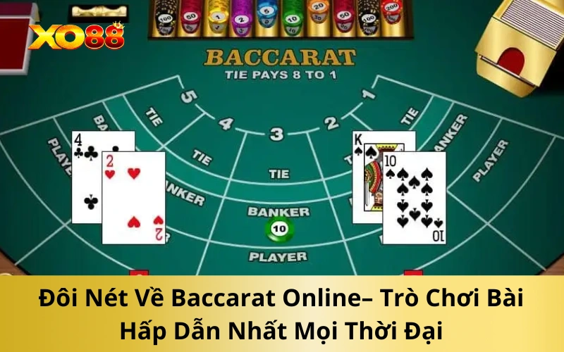Đôi Nét Về Baccarat Online– Trò Chơi Bài Hấp Dẫn Nhất Mọi Thời Đại